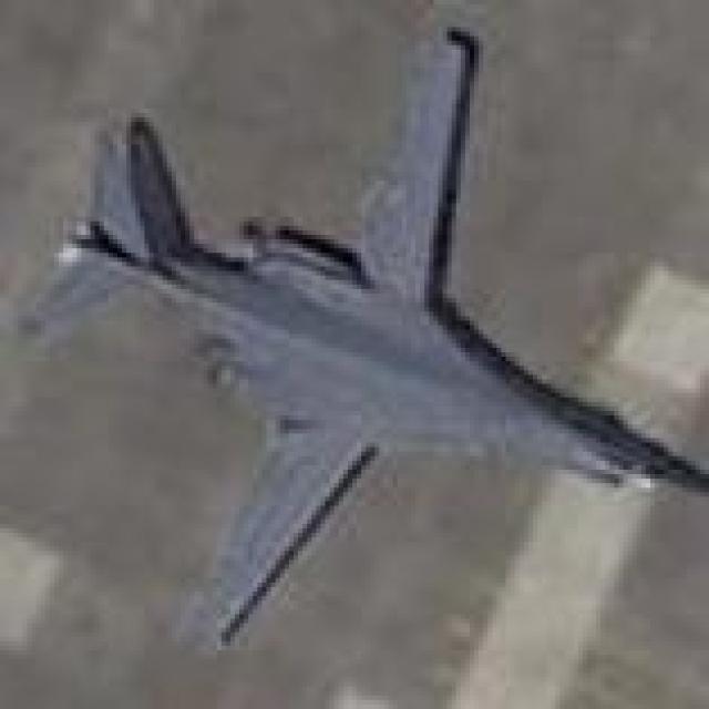 Top-down image of aircraft.