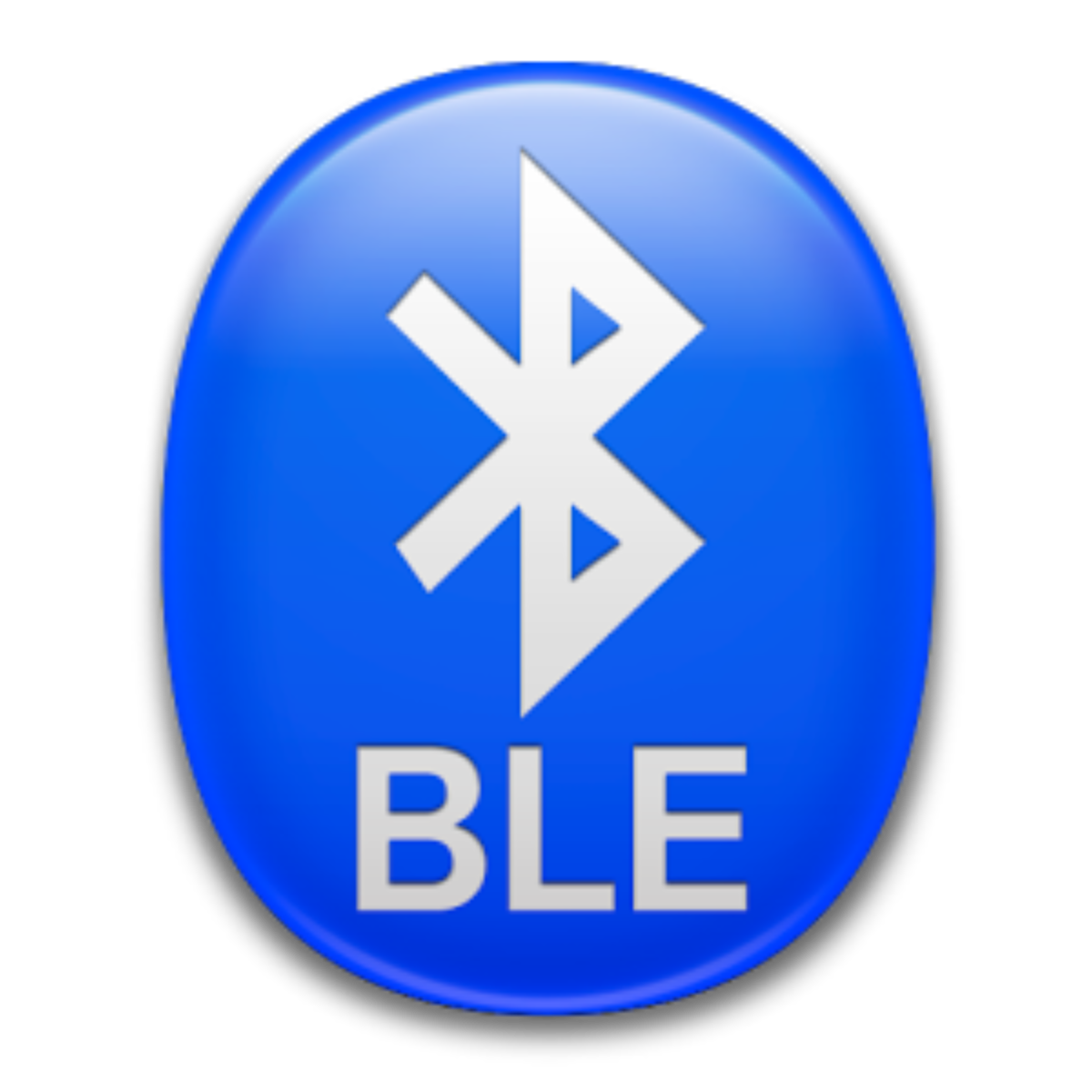 Bluetooth low energy icon.